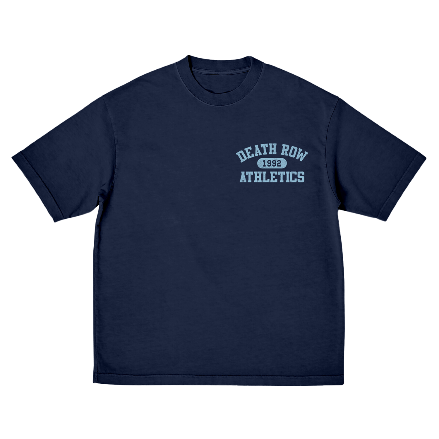 Death Row Records Athletics Tee Navy