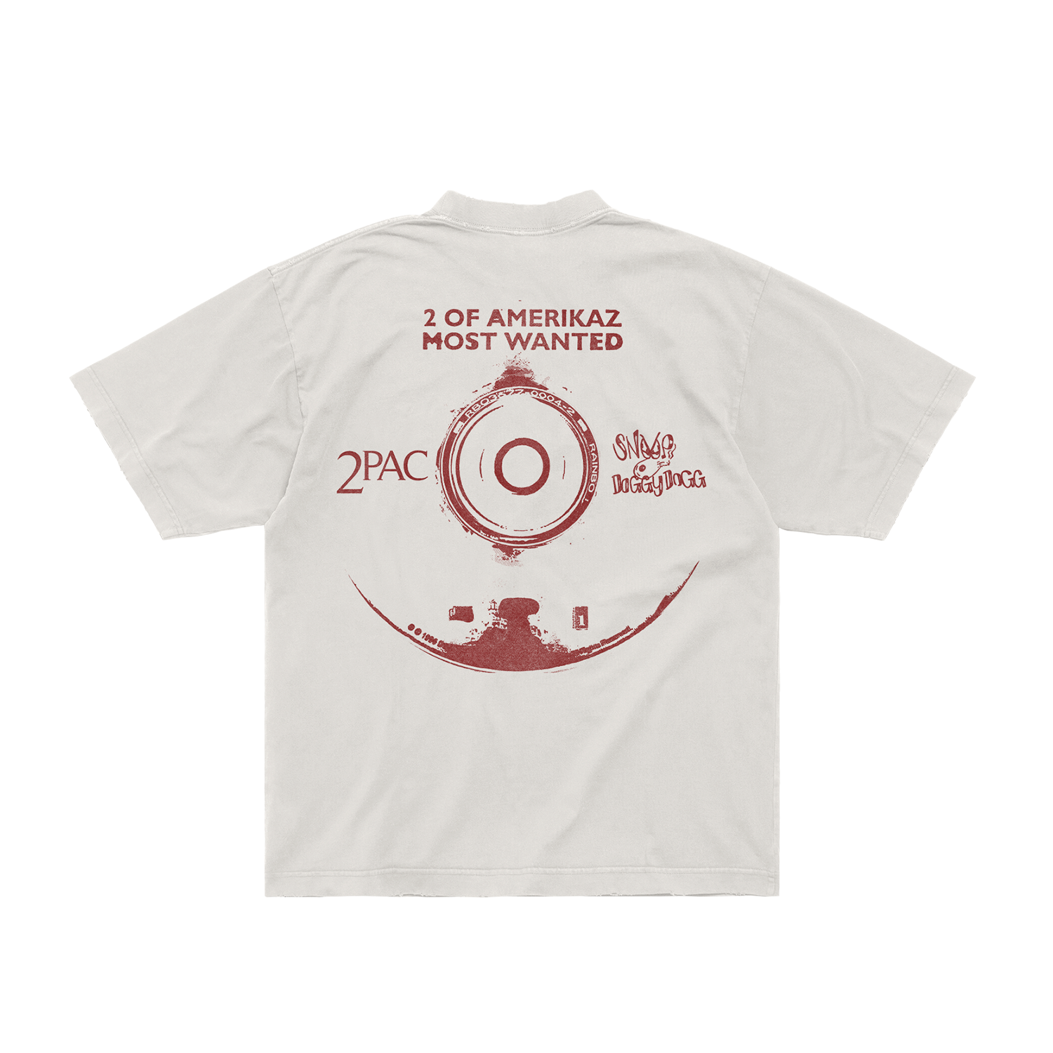 Most Wanted White T-Shirt