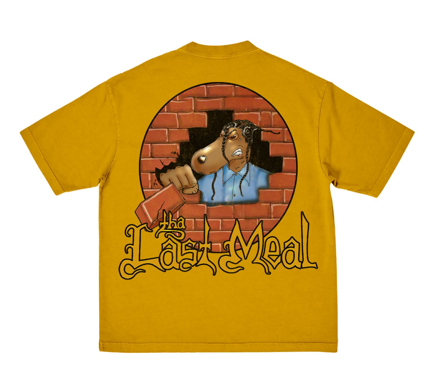 Tha Last Meal 25th Anniversary Yellow Tee