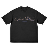 Snoop Script Tee - Black