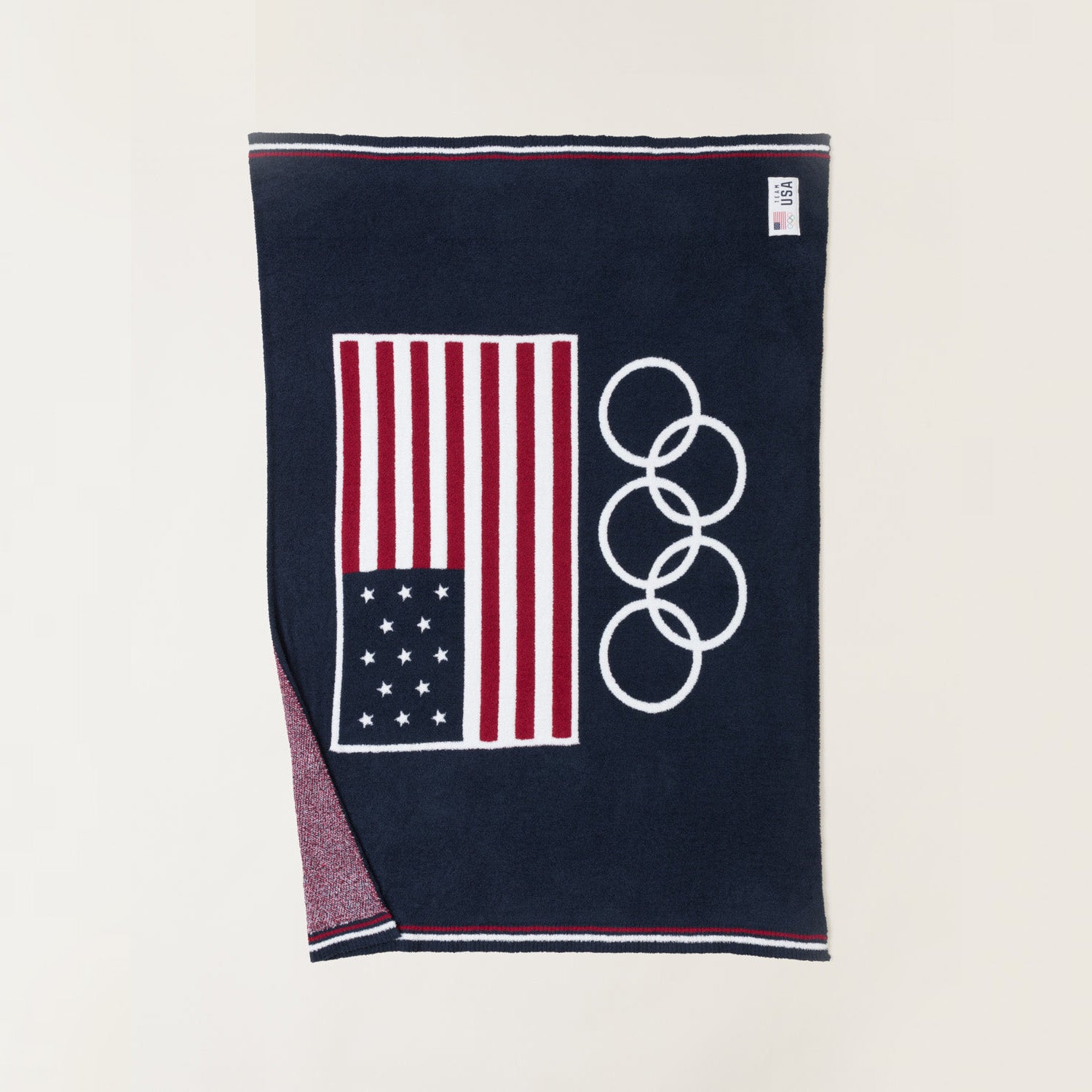 Team USA Olympic Flag Blanket (Throw)