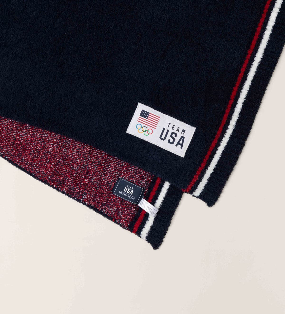 Team USA x Barefoot Dreams Olympic Flag Blanket (Throw)