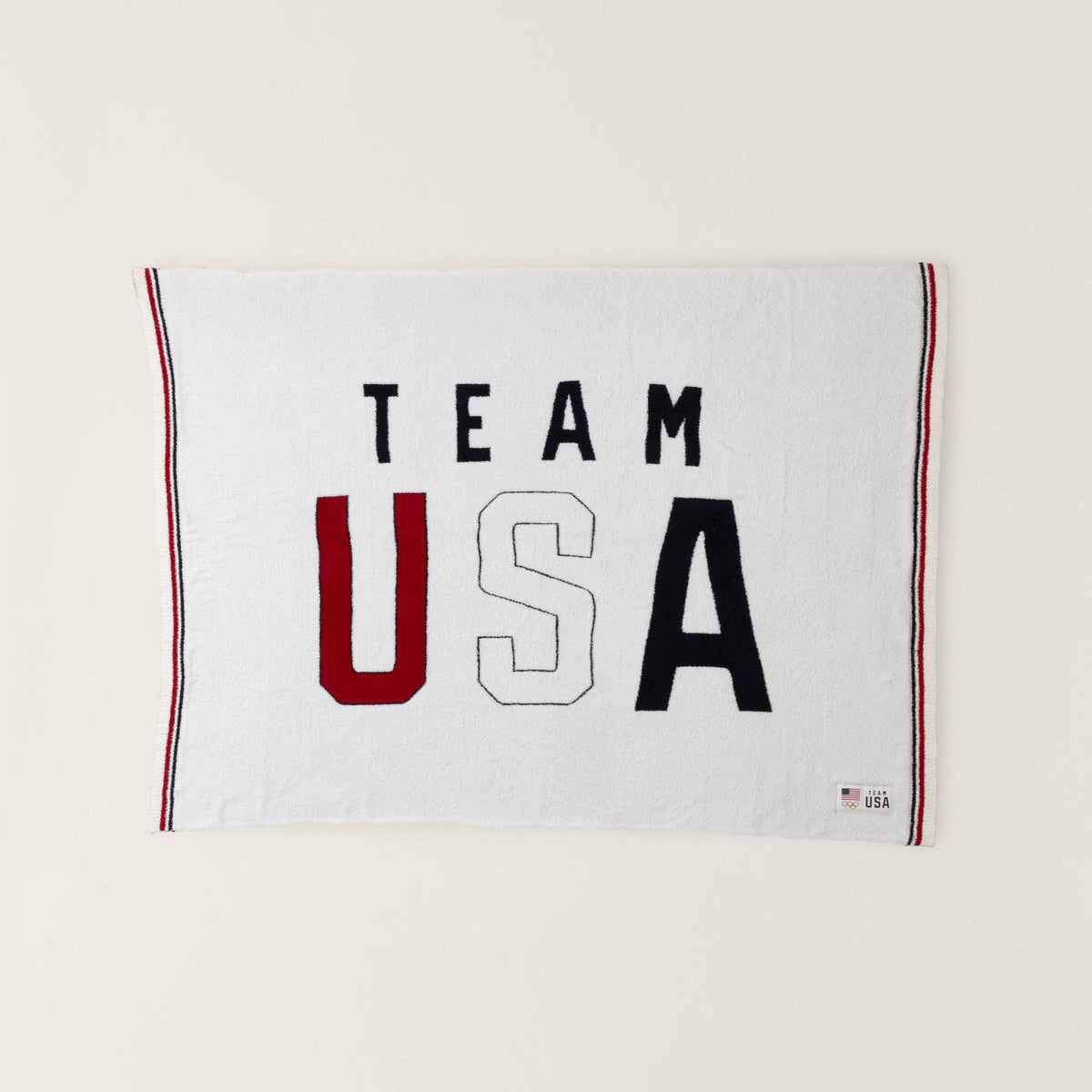 Team USA Pearl x Barefoot Dreams Multi Color Throw
