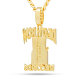 Death Row Records x King Ice - Iced Logo Necklace