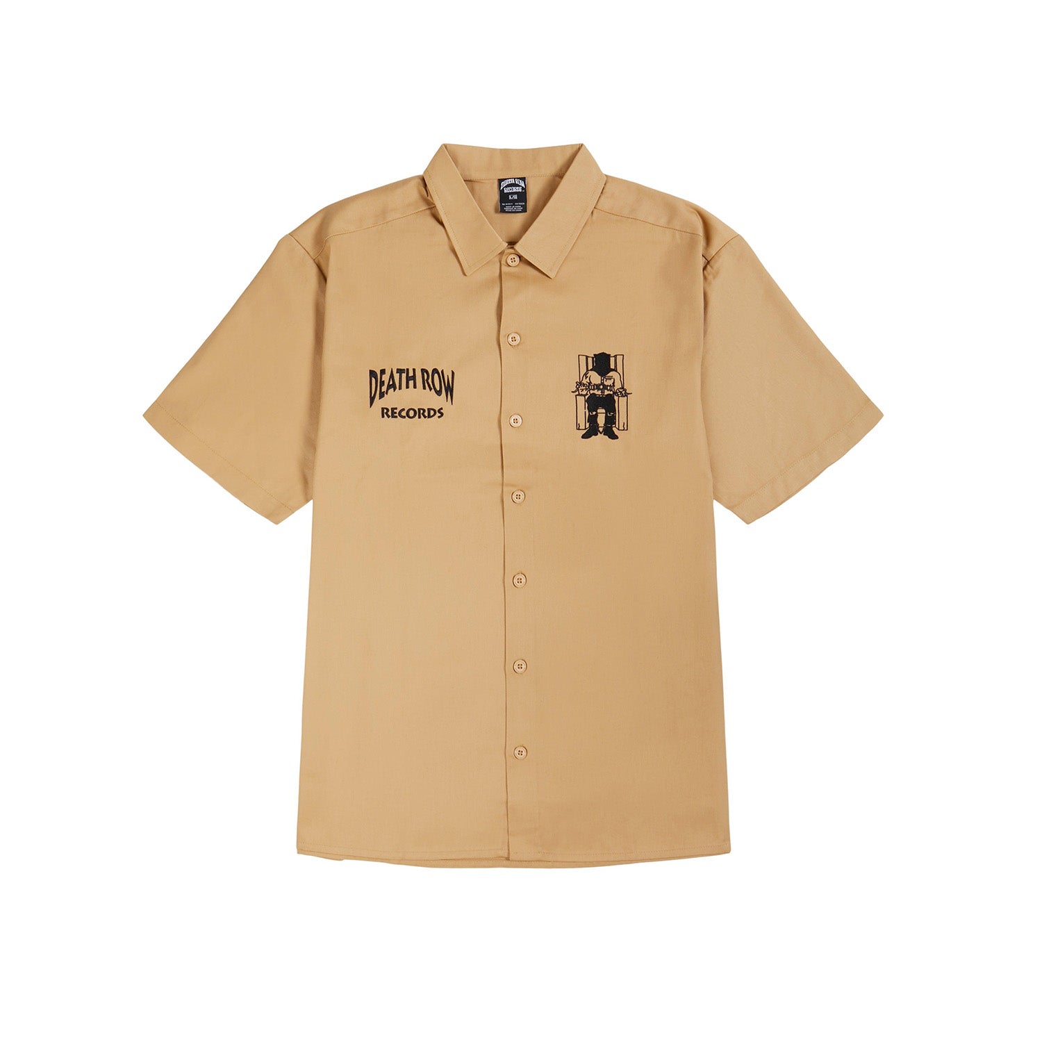 Death Row Khaki Work Shirt S/S Shirt