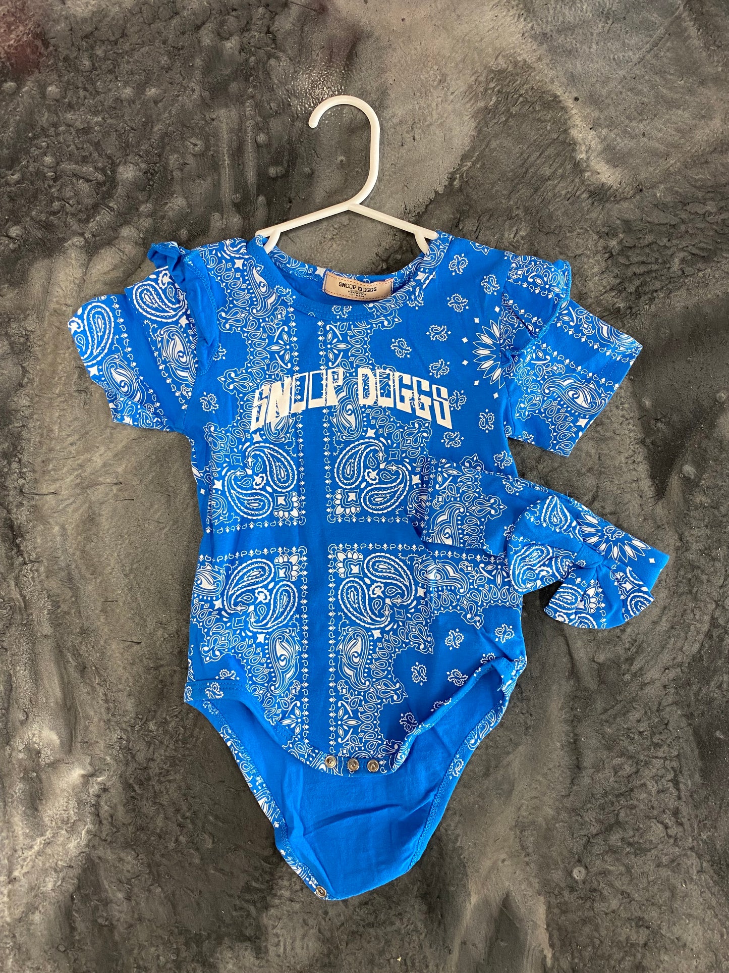 Baby Girl Bandana Onesie BL