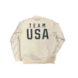 Coach Snoop's Team USA Nylon Bomber Jacket - Pearl