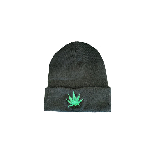 Black Chronic Beanie