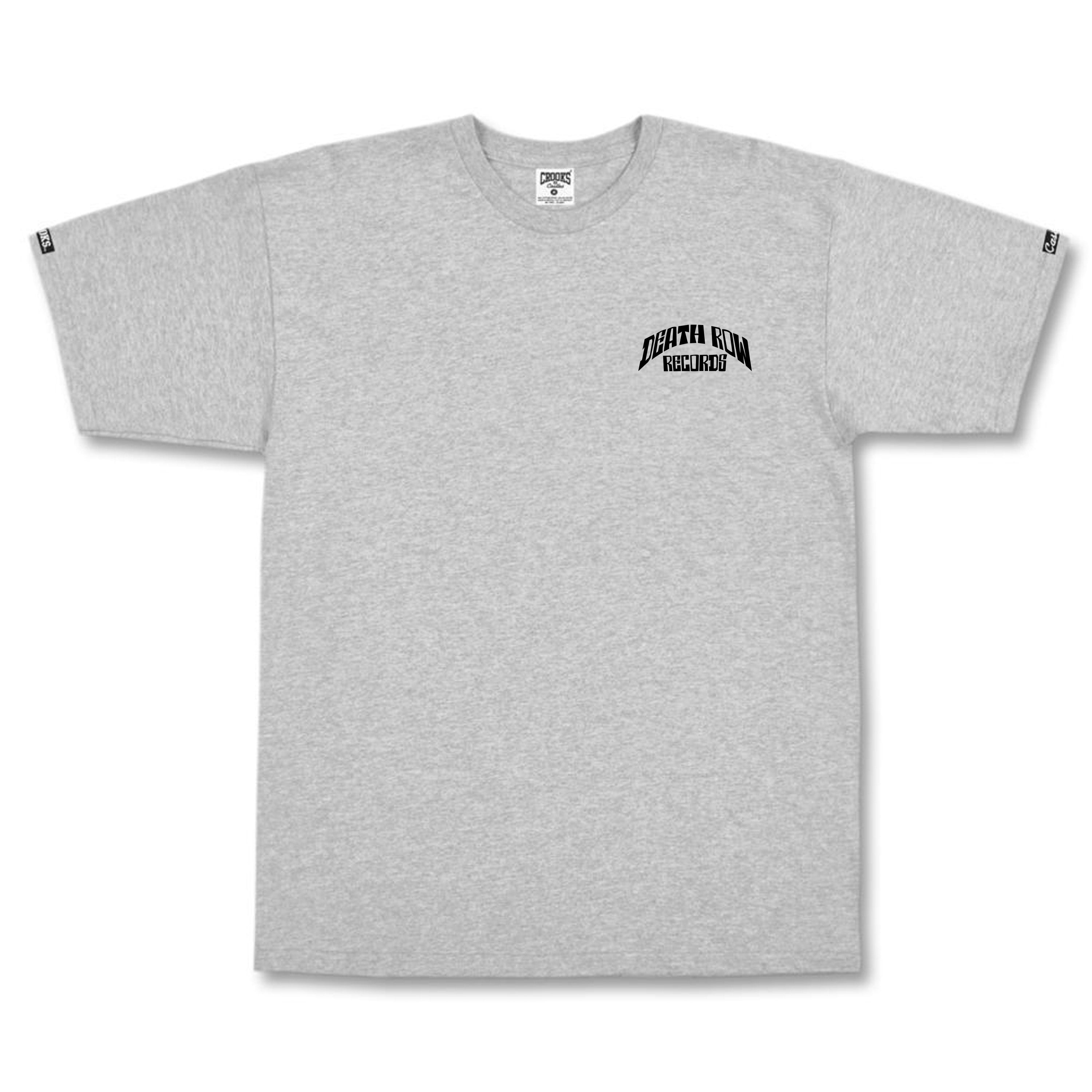 Death Row Records Core Logo Tee Grey