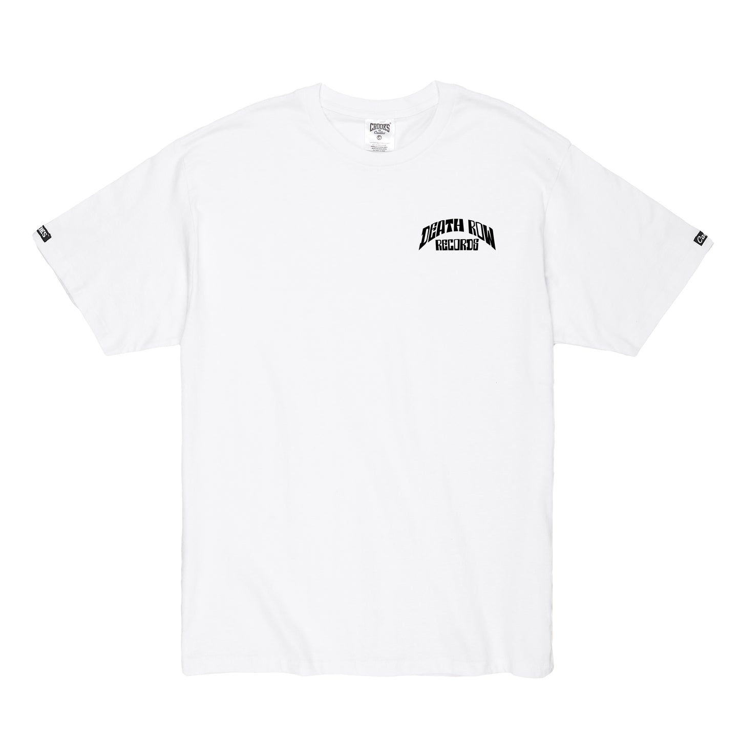 Death Row Records Core Logo Tee White