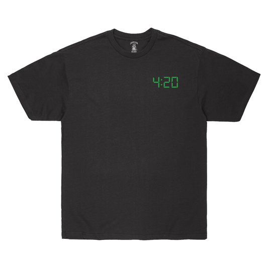 Death Row 420 Digital Clock Tee