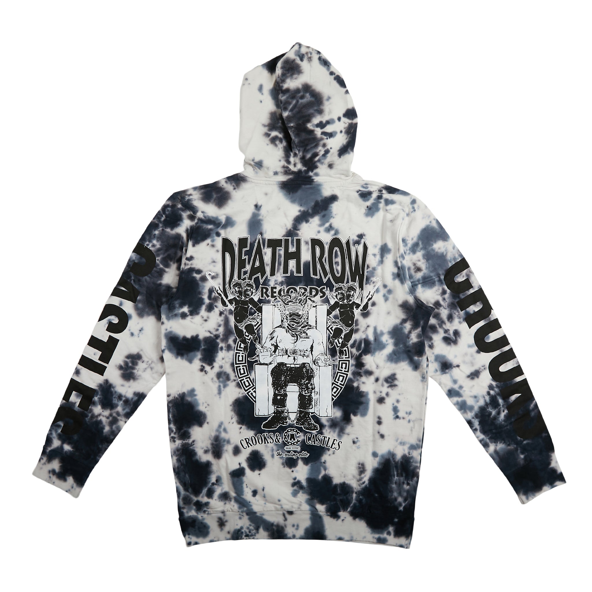 Death Row x Crooks Tie Dye Hoodie