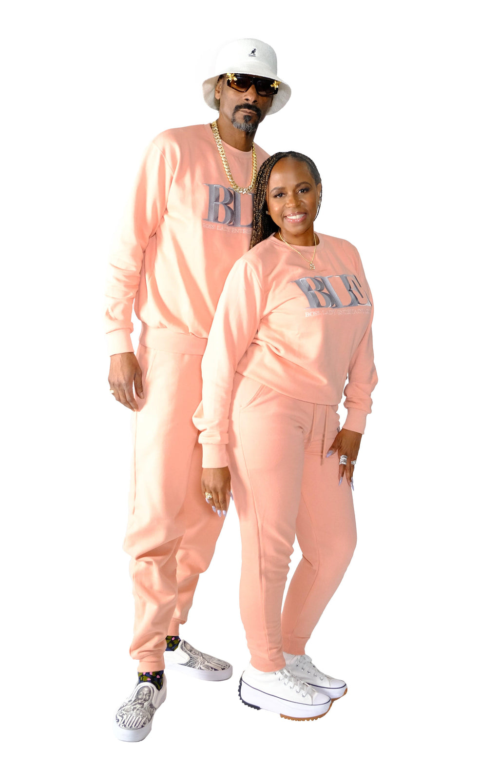 Boss Lady Entertainment Tracksuit Dusty Rose Image
