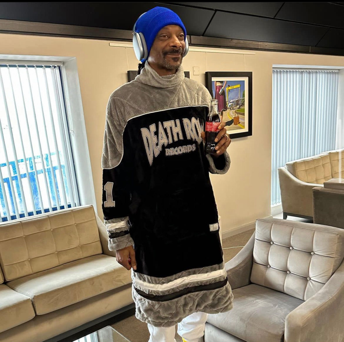 Death Row Records Wearable Blanket