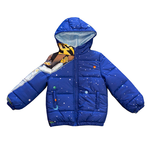 Kids Blue Puffer Jacket