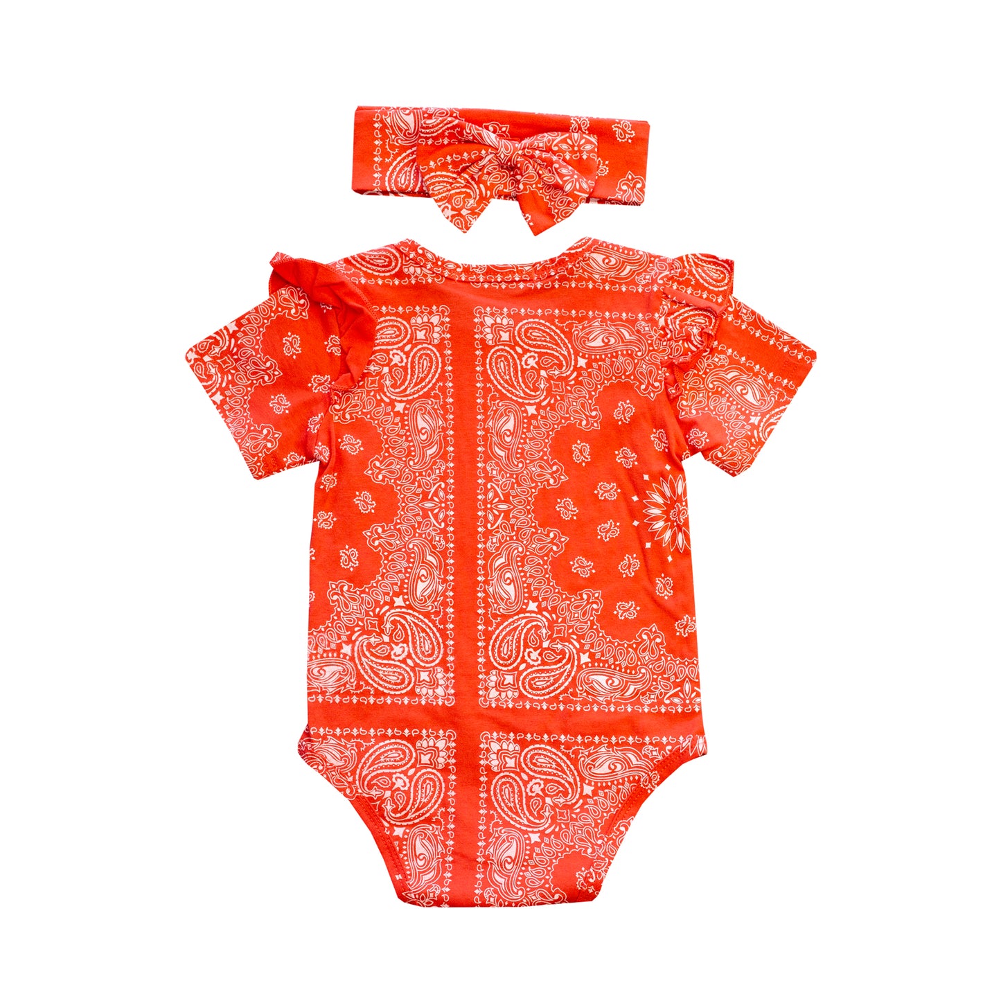 Baby Dogg Onesie With Matching Headband
